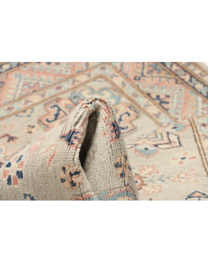 Tappeto Kazak Afghanistan beige bianco 118x177