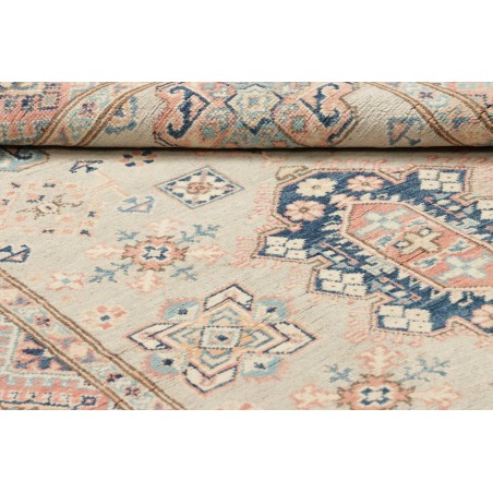 Tappeto Kazak Afghanistan beige bianco 118x177