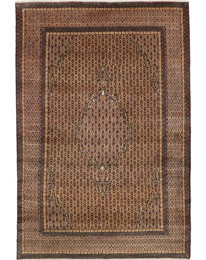 Tappeto Moud Persia verde marrone 142x213