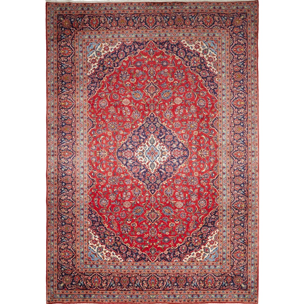 Tappeto Ardakan Persia marrone grigio 242x343
