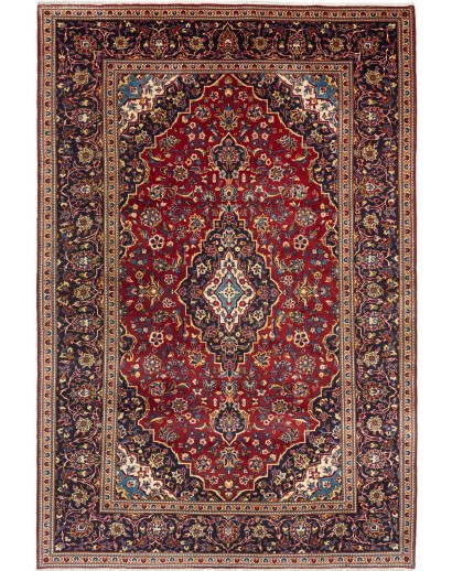 Tappeto Ardakan Persia grigio marrone 197x294