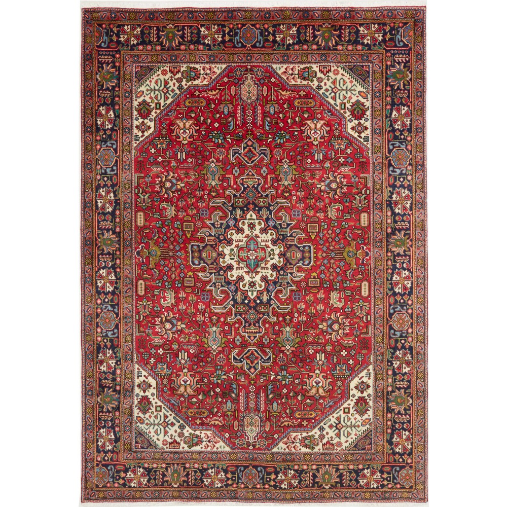 Tappeto Tabriz Persia marrone grigio 200x277 Tappeto Tabriz Persia marrone grigio 200x277