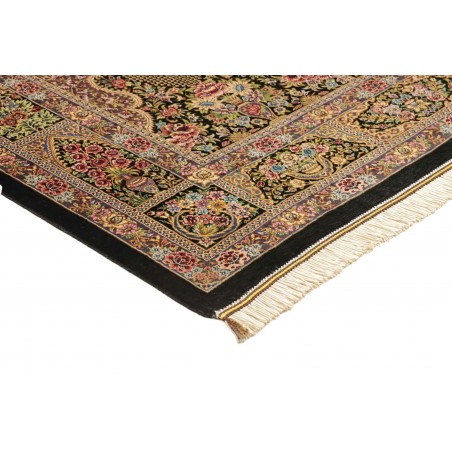 Tappeto Ghom seta Persia bianco 100x149