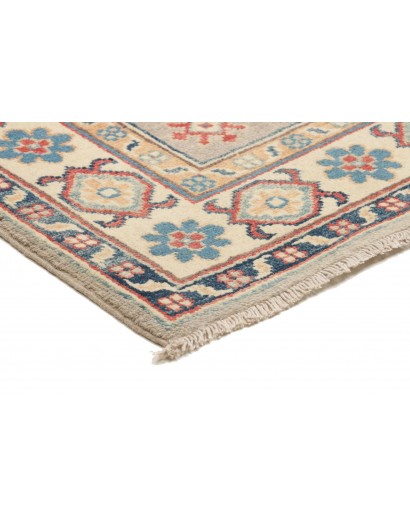 Tappeto Kazak Afghanistan marrone azzurro 83x125