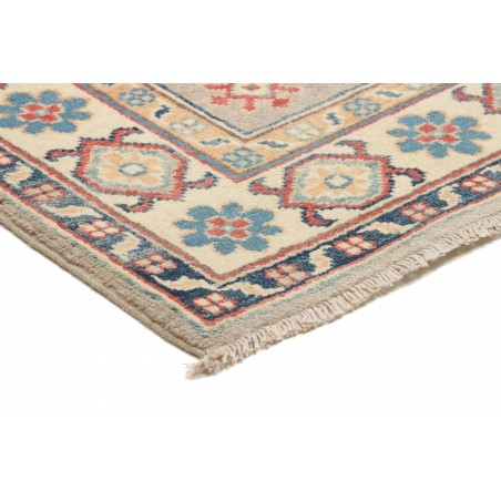 Tappeto Kazak Afghanistan marrone azzurro 83x125