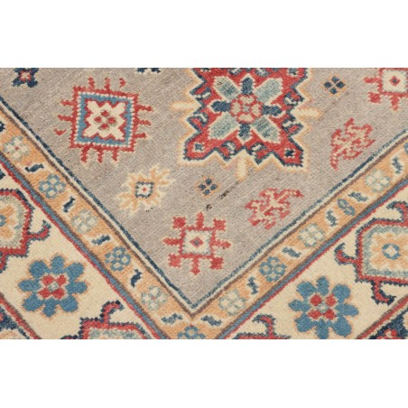 Tappeto Kazak Afghanistan marrone azzurro 83x125