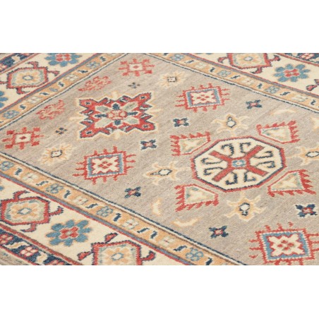 Tappeto Kazak Afghanistan marrone azzurro 83x125