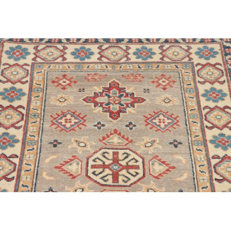 Tappeto Kazak Afghanistan marrone azzurro 83x125