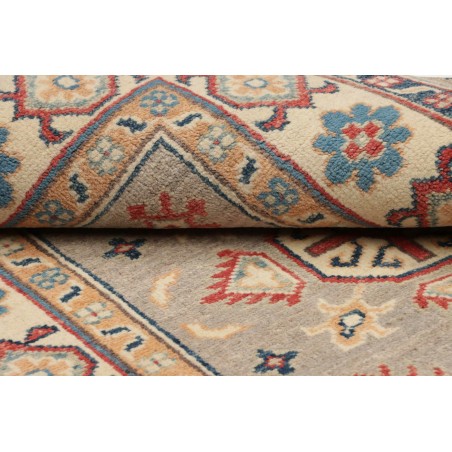 Tappeto Kazak Afghanistan marrone azzurro 83x125