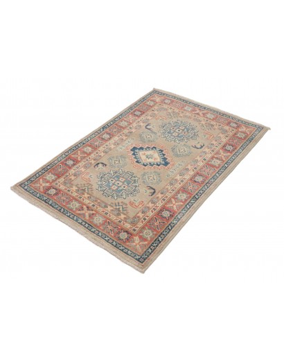 Tappeto Kazak Afghanistan marrone beige 82x116