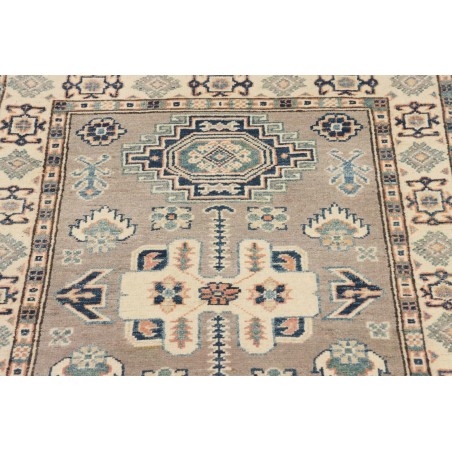 Tappeto Kazak Afghanistan azzurro marrone 83x125