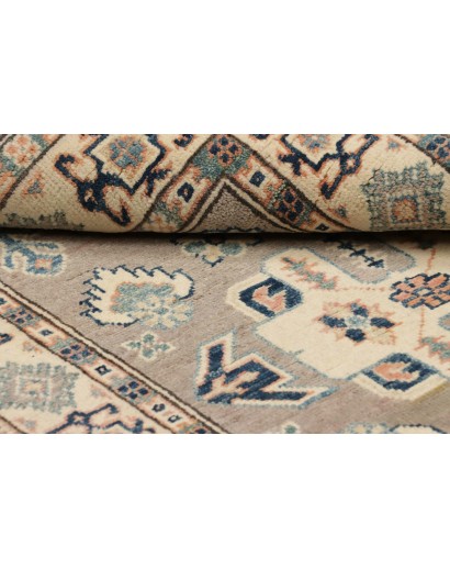 Tappeto Kazak Afghanistan azzurro marrone 83x125