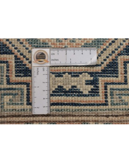 Tappeto Kazak Afghanistan azzurro marrone 83x125