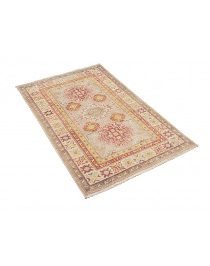 Tappeto Kazak Afghanistan marrone beige 83x125
