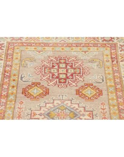 Tappeto Kazak Afghanistan marrone beige 83x125