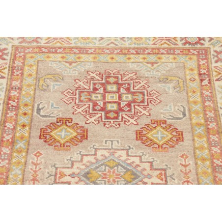 Tappeto Kazak Afghanistan marrone beige 83x125