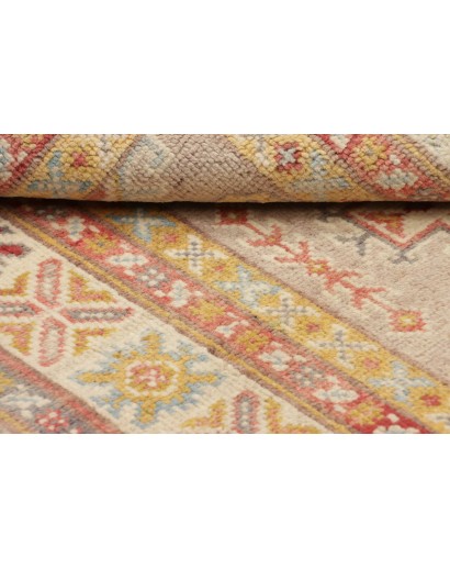 Tappeto Kazak Afghanistan marrone beige 83x125