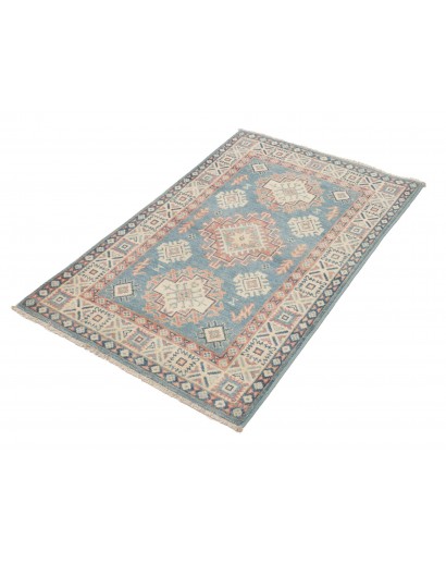 Tappeto Kazak Afghanistan beige grigio 82x127