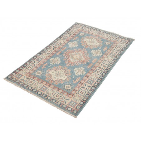 Tappeto Kazak Afghanistan beige grigio 82x127