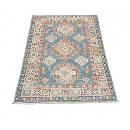 Tappeto Kazak Afghanistan beige grigio 82x127