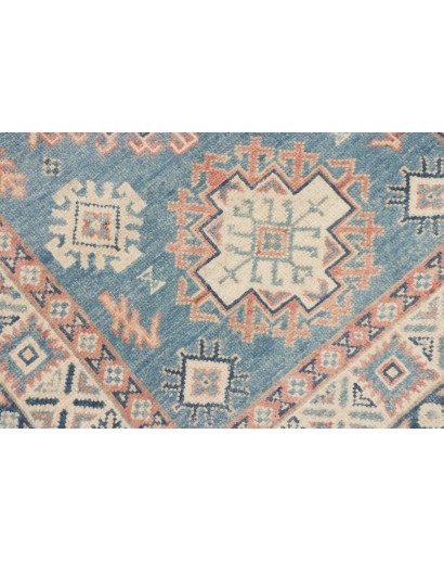 Tappeto Kazak Afghanistan beige grigio 82x127