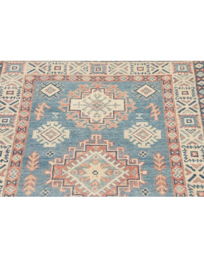 Tappeto Kazak Afghanistan beige grigio 82x127