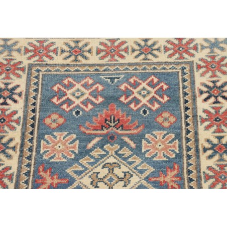 Tappeto Kazak Afghanistan marrone azzurro 61x89
