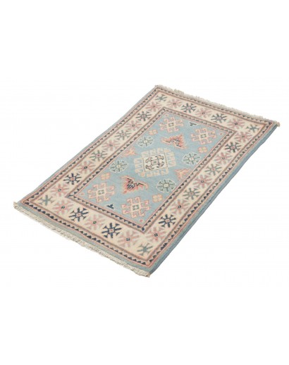 Tappeto Kazak Afghanistan beige bianco 61x94
