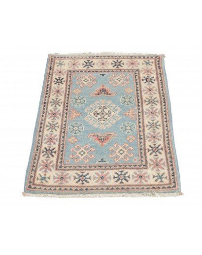 Tappeto Kazak Afghanistan beige bianco 61x94