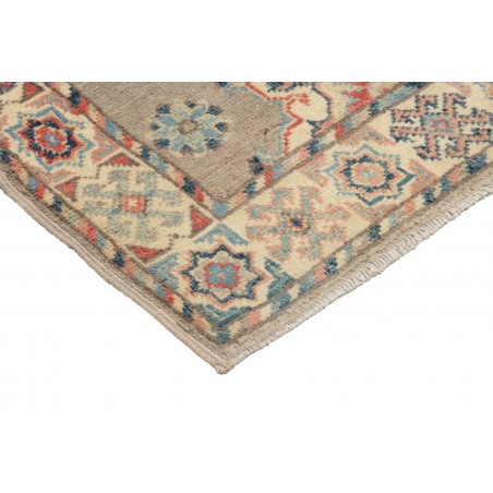 Tappeto Kazak Afghanistan marrone grigio 63x91