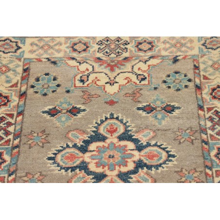 Tappeto Kazak Afghanistan marrone grigio 63x91