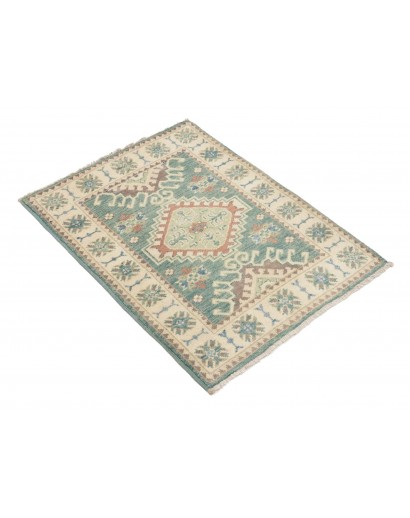 Tappeto Kazak Afghanistan beige bianco 61x90