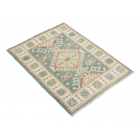 Tappeto Kazak Afghanistan beige bianco 61x90