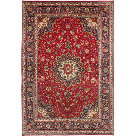Tappeto Tabriz Persia marrone grigio 200x300