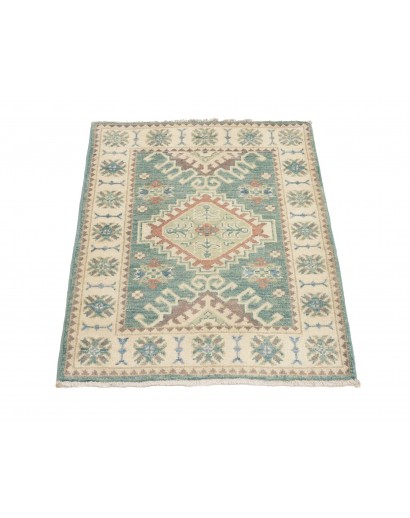 Tappeto Kazak Afghanistan beige bianco 61x90