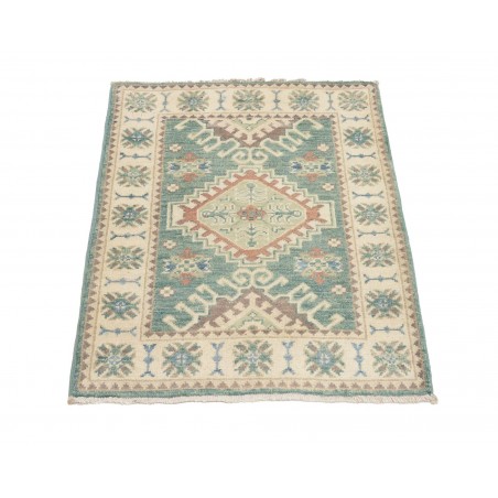 Tappeto Kazak Afghanistan beige bianco 61x90