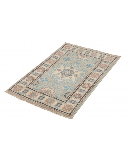 Tappeto Kazak Afghanistan beige grigio 61x90