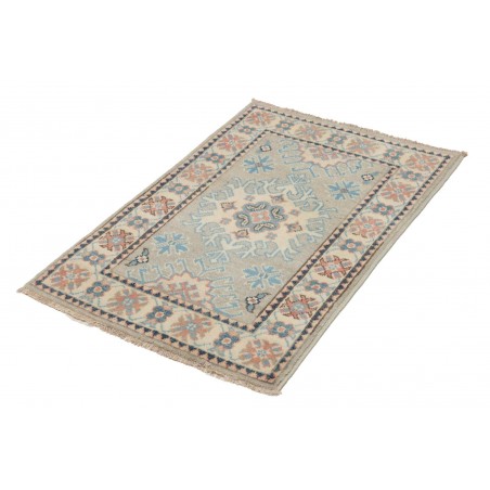 Tappeto Kazak Afghanistan beige grigio 61x90