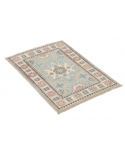Tappeto Kazak Afghanistan beige grigio 61x90