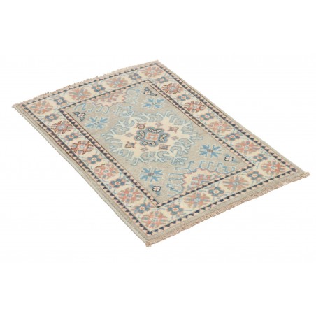 Tappeto Kazak Afghanistan beige grigio 61x90