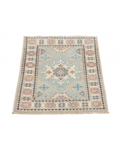 Tappeto Kazak Afghanistan beige grigio 61x90