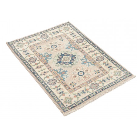 Tappeto Kazak Afghanistan beige grigio 60x85