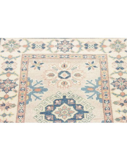 Tappeto Kazak Afghanistan beige grigio 60x85