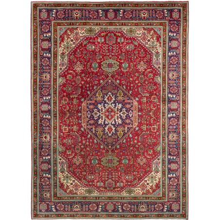 Tappeto Tabriz Persia marrone grigio 208x290