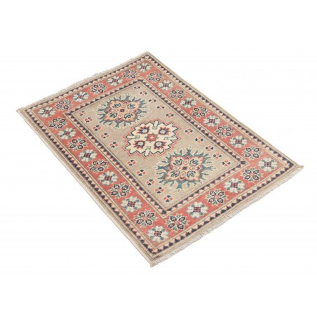 Tappeto Kazak Afghanistan marrone rosso 64x90