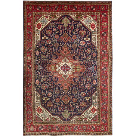 Tappeto Tabriz Persia marrone 208x313