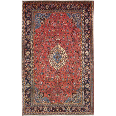 Tappeto Sarough Persia marrone grigio 198x315