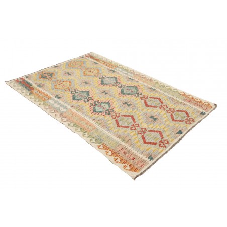Tappeto Kilim Afghanistan marrone 121x181