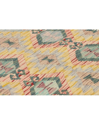 Tappeto Kilim Afghanistan marrone 121x181