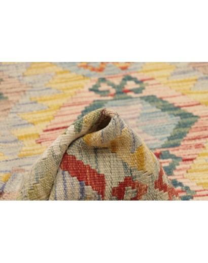 Tappeto Kilim Afghanistan marrone 121x181